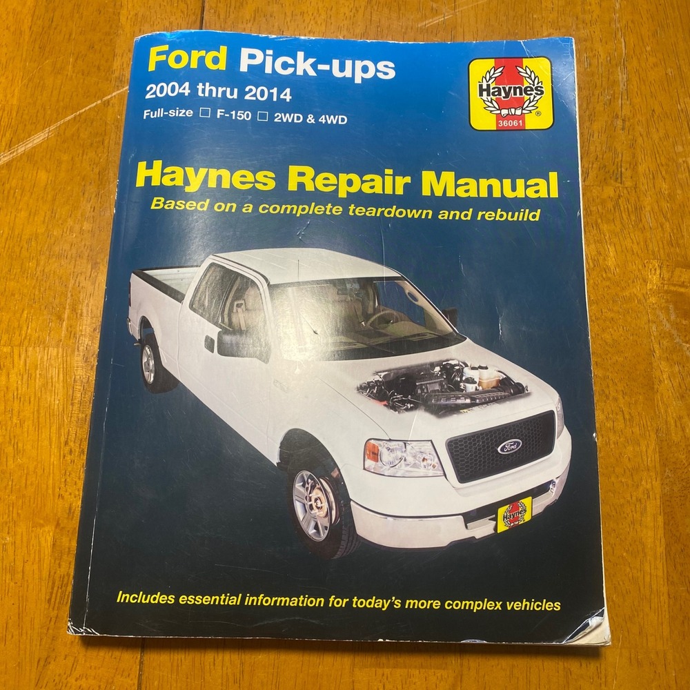 Haynes Repair Manual Ford F-150 Pick-ups 2004-2014 DIY Service Guide